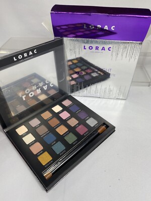 BNIB LORAC Shine Bright Pro Eyeshadow Palette w/Receipt