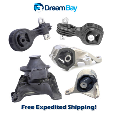 2015-2017 for Honda CR-V 2.4L Engine, Trans & Torque Strut Mount Set 5PCS.