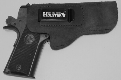 Premium Suede Leather Holster for 1911 Full size and Commander RH