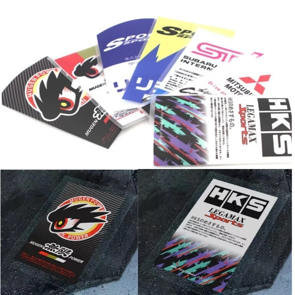 Calcomanía adhesiva HKS Legamax Sports Japón para Toyota Honda Subaru Nissan Mitsubishi Foto 2 de 3