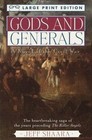 Gods and Generals (Random House Large Print) Shaara, Jeff paperback Used - Good