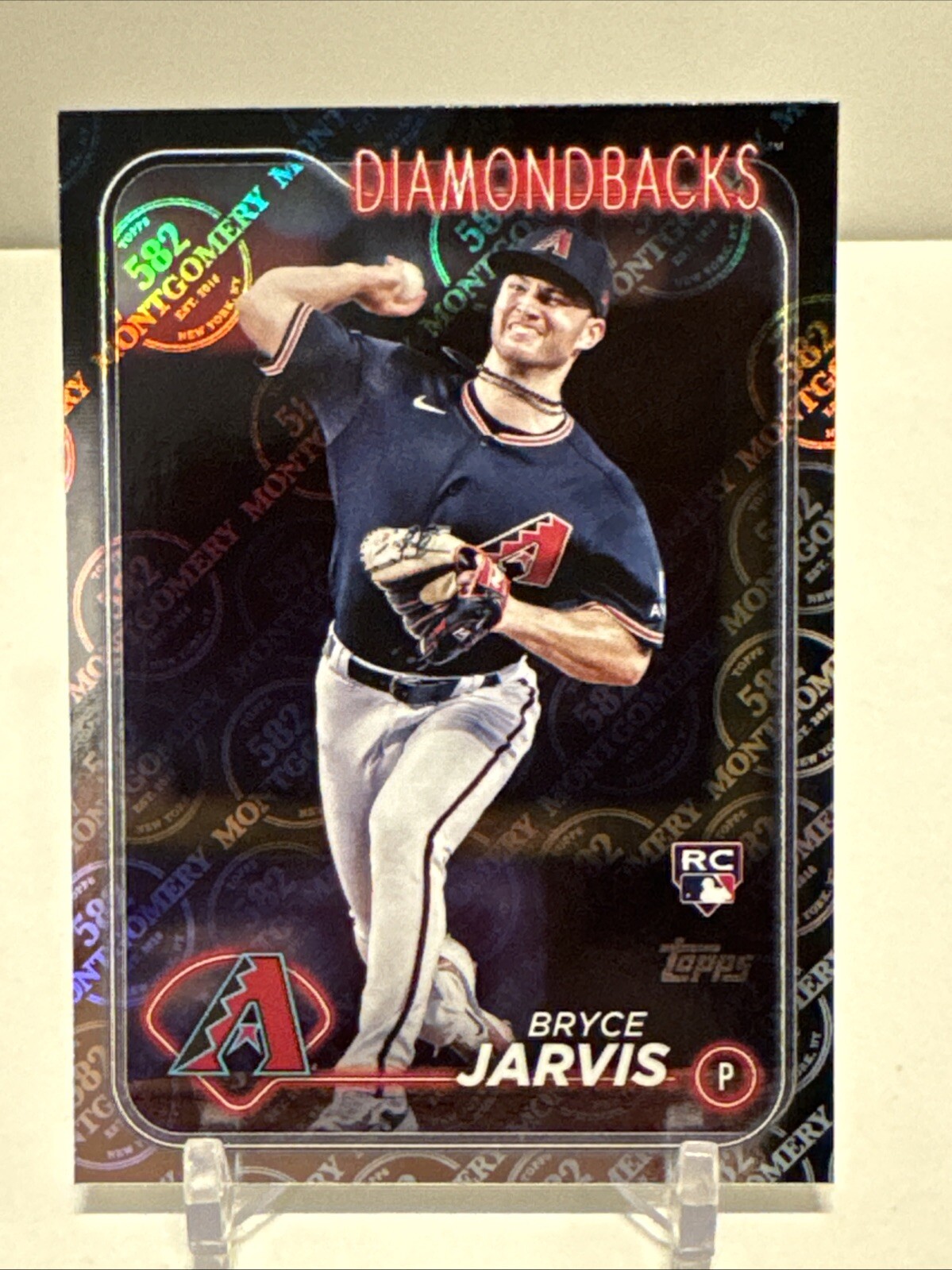 Bryce Jarvis 2024 Topps Montgomery Club 582 Rookie Exclusive Foil Card RC #363