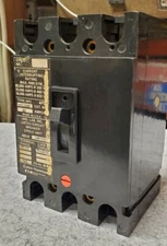 Cutler Hammer HFC3080 Circuit Breaker 80A  Amp 3P Pole 600VAC  LM-1121