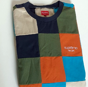 supreme patchwork pique tee