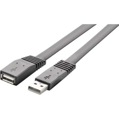 Renkforce USB-Kabel USB 2.0 USB-A Stecker, USB-A Buchse 3.00 m Schwarz