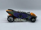 Hot Wheels 1995 Turbo Flame Spider Black Mattel Loose Car Thailand Vintage
