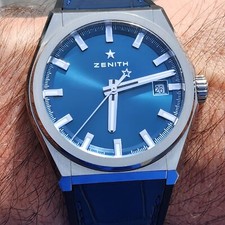 Zenith Defy Classic Blue Dial Automatic Titanium 41mm 95.9000.670/51.R584 12