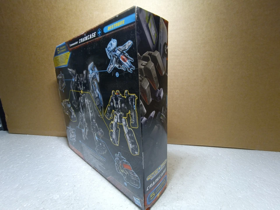Transformers Power Core Combiners Crankcase Destrons 5-Pack NEW Sealed Hasbro - Image 3 of 4