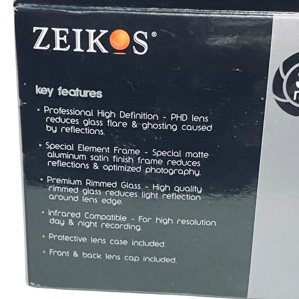 Zeikos Professional HD 0.45 Wide Angle Lens 37mm With Macro - Image 3 of 4
