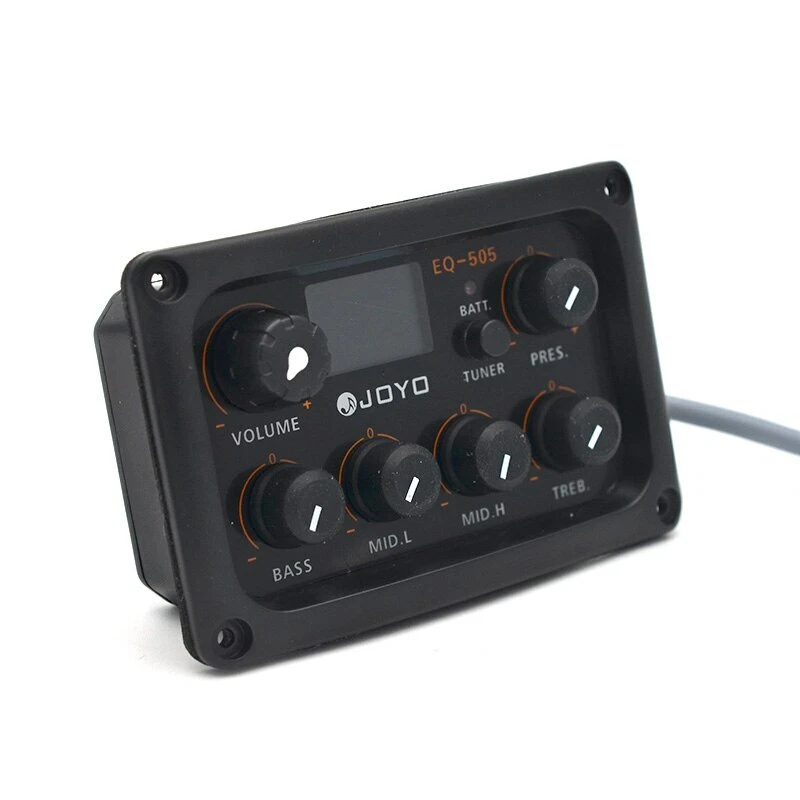 Звукосниматель для акустической гитары JOYO EQ-505 5-полосный эквалайзер тюнер эквалайзер пьезо предусилитель звукосниматель - Изображение 4 из 4