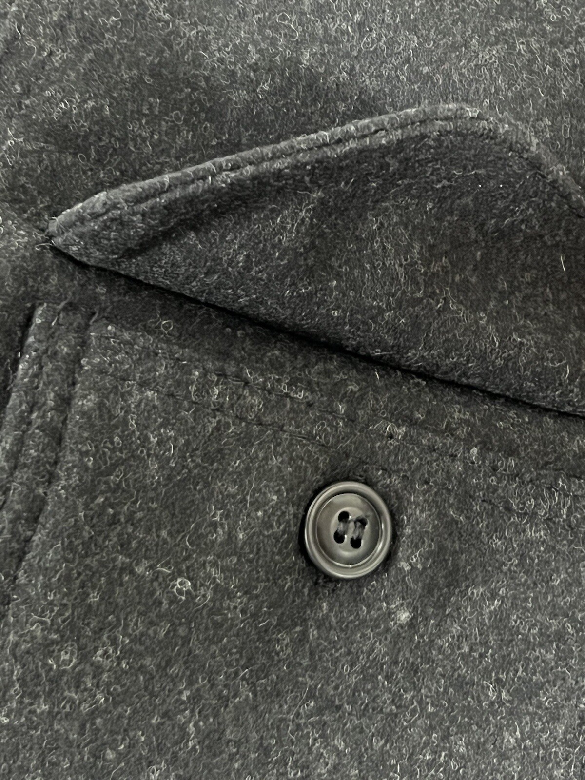 FILSON SEATTLE WOOL JAC-SHIRT CHARCOAL GRAY M NWT US MADE image 6