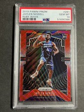 2019 Panini Ruby Wave Prizm #281 Jaylen Nowell Timberwolves RC Rookie PSA 10