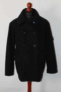 stone island wool jacket