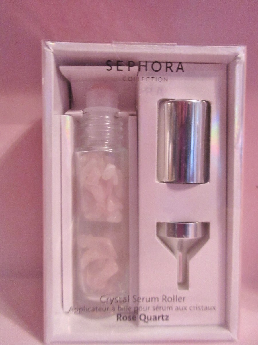 SEPHORA COLLECTION Crystal Serum Roller ROSE QUARTZ NEW - Main Image