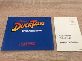CIB Duck Tales Nintendo NES Spiel MODUL, OVP, Anleitung PAL komplett Ducktales