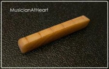 MusicianAtHeart 1 11/16" / 43mm UNBLEACHED BONE NUT for MARTIN Acoustic Guitar