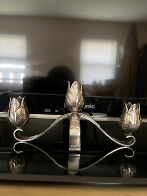 Mappin & Webb London&Sheffield Mappin Plate Candle Holder Vintage