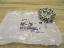 Harting 09330062701 Rectangular Socket Insert HAN 6E-BU-S