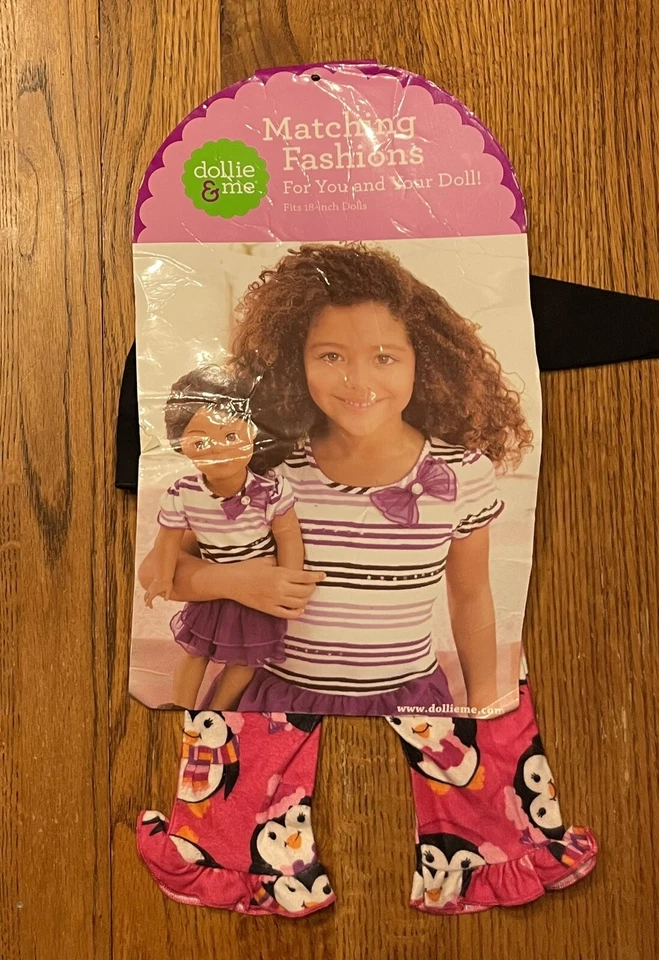 Dollie & Me Matching Fashions Shirt Pants Three Cool Chicks Fits 18” Dolls - Image 4 of 4