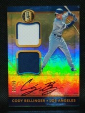 Cody Bellinger 2017 Gold Standard Dual Jersey AUTO AUTOGRAPH 28/99 DODGERS