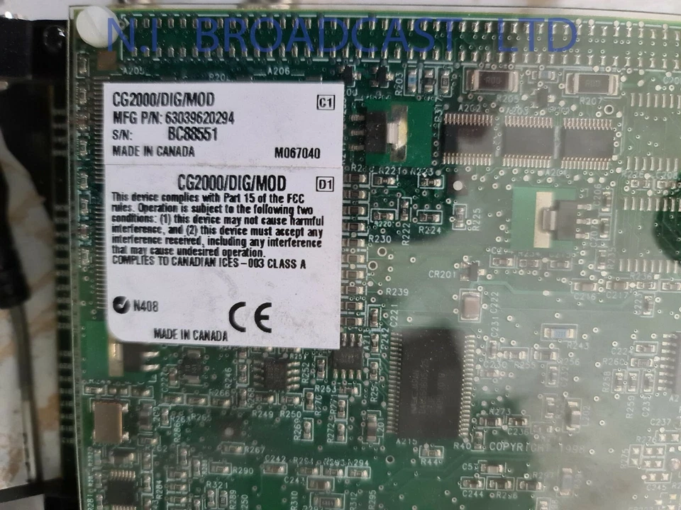 Matrox cg2000/dig/mod card with breakout cable - Image 4 of 4