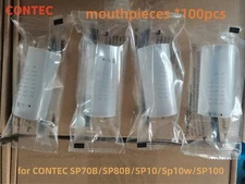 CONTEC 100PCS Disposable Mouthpiece for Digital Spirometer SP70B SP80B SP10