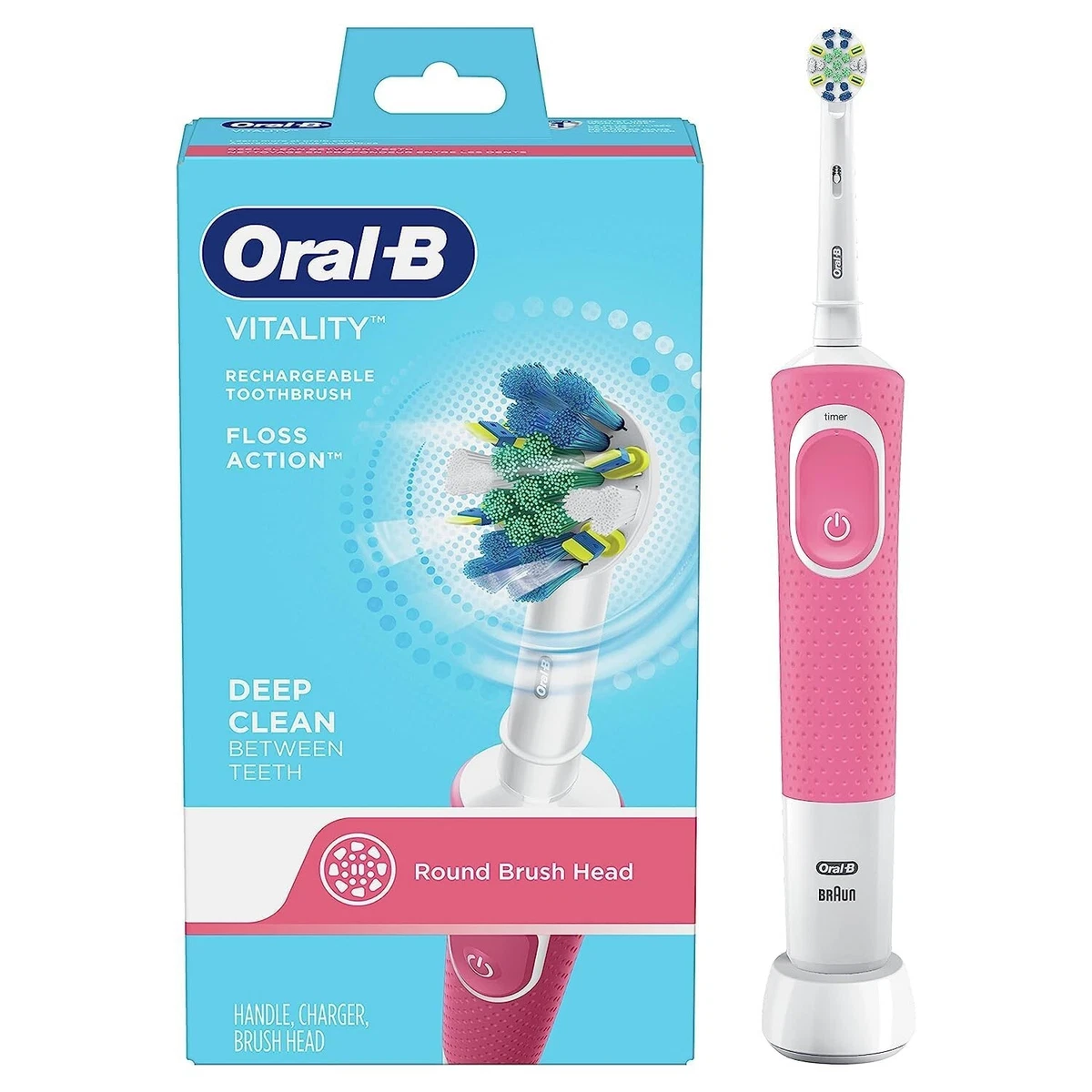 Oral-B Pink Electric Toothbrush Electric Toothbrushes for sale | eBay