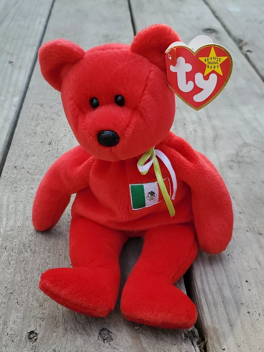 Ty Beanie Baby Osito 1999 Hologram tush tag W 2 Errors