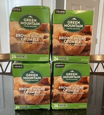 Green Mountain Coffee Brown Sugar Crumble Keurig K Cup Pods 96 count