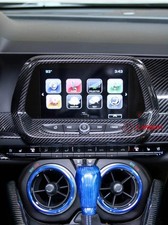 2016-2024 Chevy Camaro Carbon Fiber Infotainment Radio Screen Trim Cover 2016-2024 Chevy Camaro Carbon Fiber Infotainment Radio Screen Trim Cover