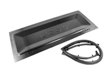 Omix-ada Black Steel Tailgate Seal Kit For 76-86 Jeep Cj7 Scrambler 12005.08