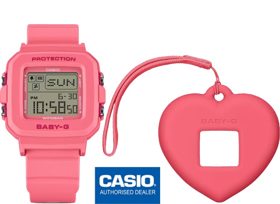 CASIO BGD-10KH-4ER⎪BGD-10KH-4⎪Original⎪BABY-G + PLUS⎪Mujer ⎪ Kids