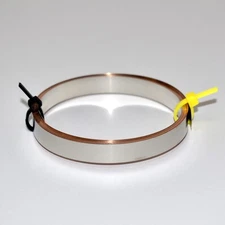 Nickel-plated Pure Copper Strip; 8mm wide x 0.15mm thick flat wire (Nickel Pl...