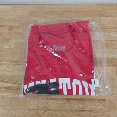 FaZe Clan x Chinatown Market TShirt Red Size Large New Sealed Bag