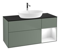 Villeroy & Boch Finion Waschbeckenunterschrank FüR Becken Mittig Regal Rechts...