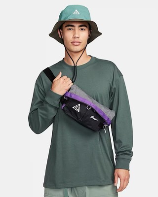 Nike ACG 3L Aysen Xpac Travel Hiking Holiday Crossbody Hip Bag Zip OG Grape