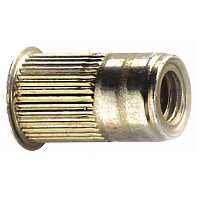 Avk Aks4t-616-312 Rivet Nut, 3/8''-16 Thread Size, 0.595 In Flange Dia., 0.805