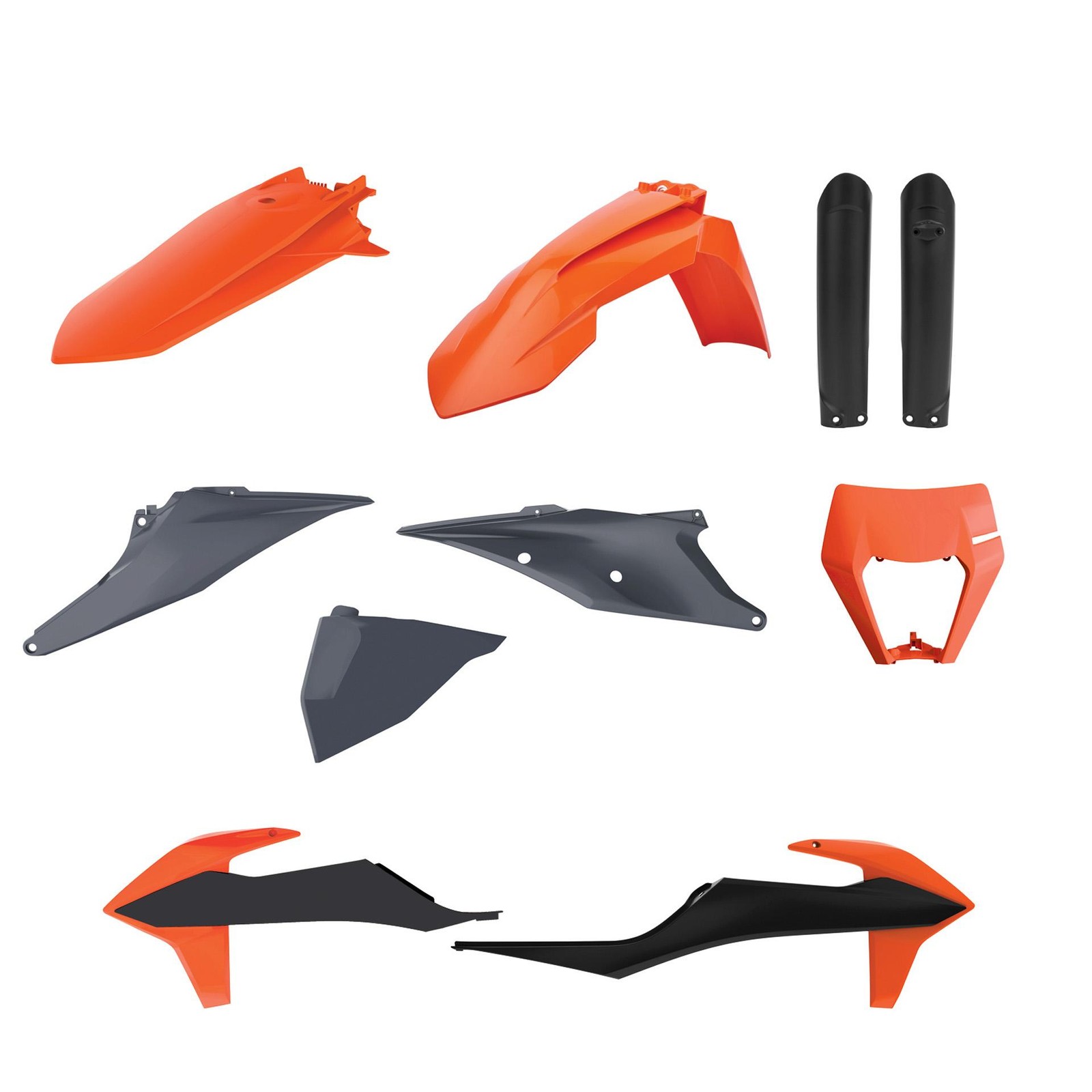 Plastic Fairing Set Fits KTM EXC 250 EXC-F 450 500 O-GR