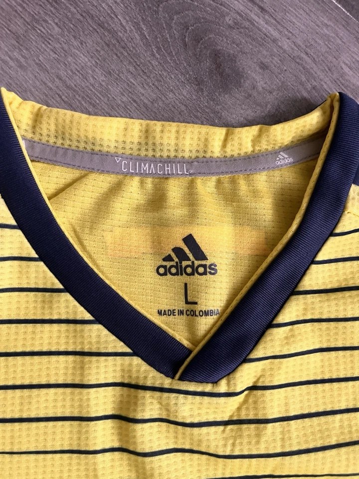 Adidas 2019 Columbia Home Soccer Jersey Men’s Large Yellow - Image 4 of 4