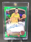 New Listing2025 Bowman Chrome JuJu Watkins #CPA-JA Green Refractor 12/99 Auto JERSEY MATCH