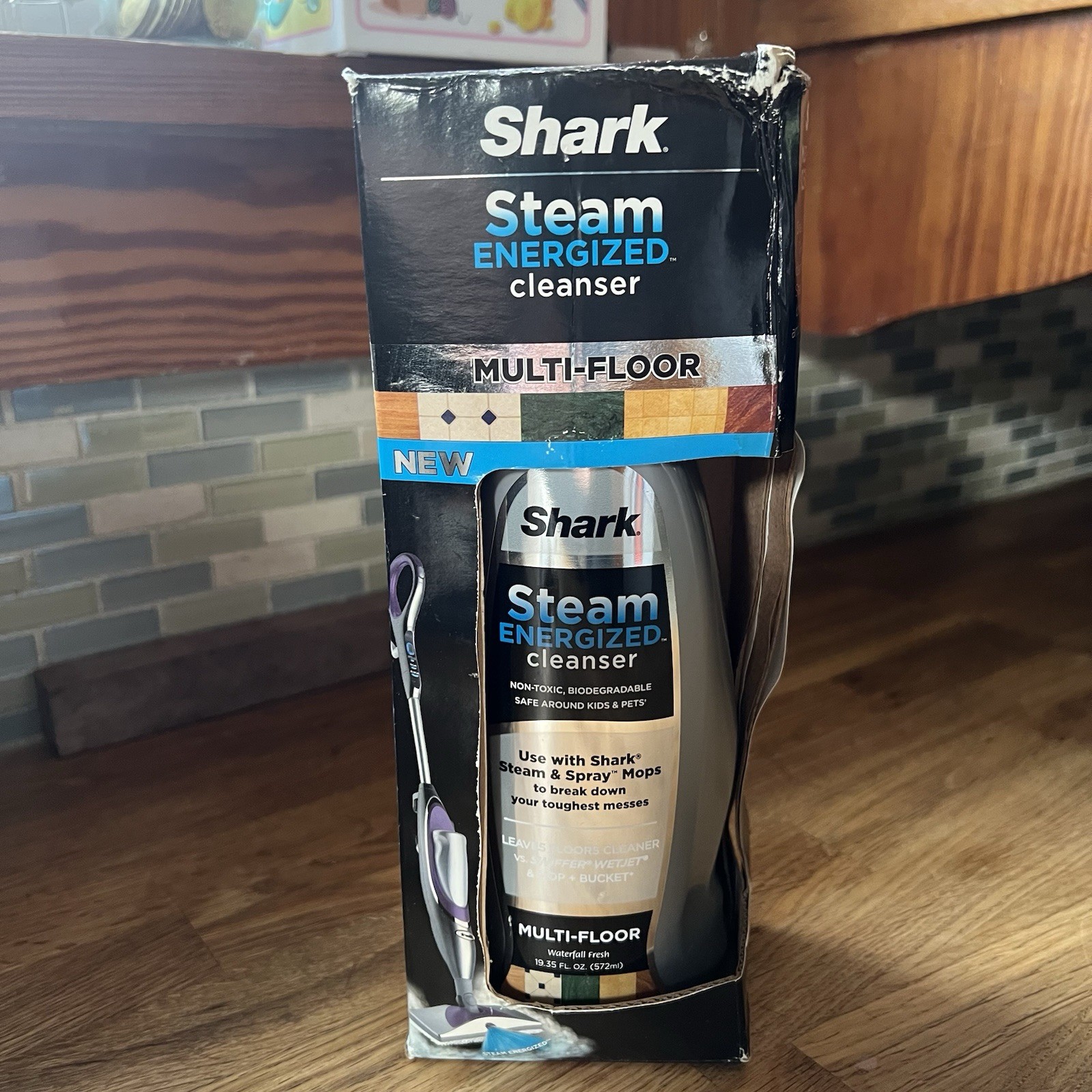 Shark Steam Spray Mop Energized Cleanser Multi Floor **READ*