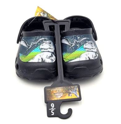 Jurassic World Boys Shoes Multicolor Size 5/6 Non-Marking Clog