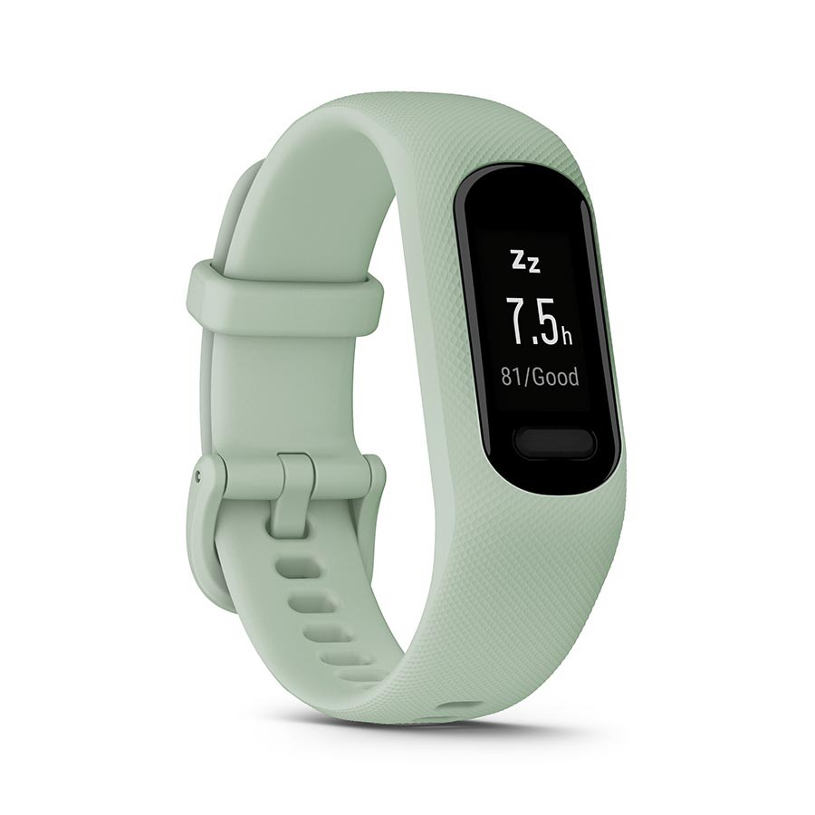 Garmin vivosmart 5 S/M Watch Watch Color: Black Wristband: Cool Mint ...