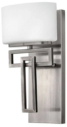 Hinkley Lanza 12" High Antique Nickel Wall Sconce - Picture 2 of 9