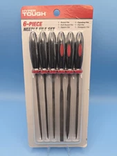 6Pcs Metal Needle File Set Small Hardened File Mini Hand Metal Tool