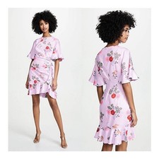 Keepsake Pretty One Floral Mini Dress in Lilac Size M
