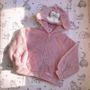 Spreadshrt Hoode My Melody Pflückt Mt Rsu Herzblümchen Frauen Boxy Organc Hoode (1-tlg