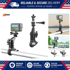 Camera Clamp Mount Handlebar Holder 360 Ball Joint for GoPro DJI Bike