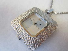 Seiko 21-3150 Pocket Watch Vintage 17 Jewels Box Manual Winding Womens Watch