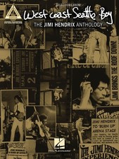 West Coast Seattle Boy Jimi Hendrix Anthology Guitar Tab Sheet Music Book
